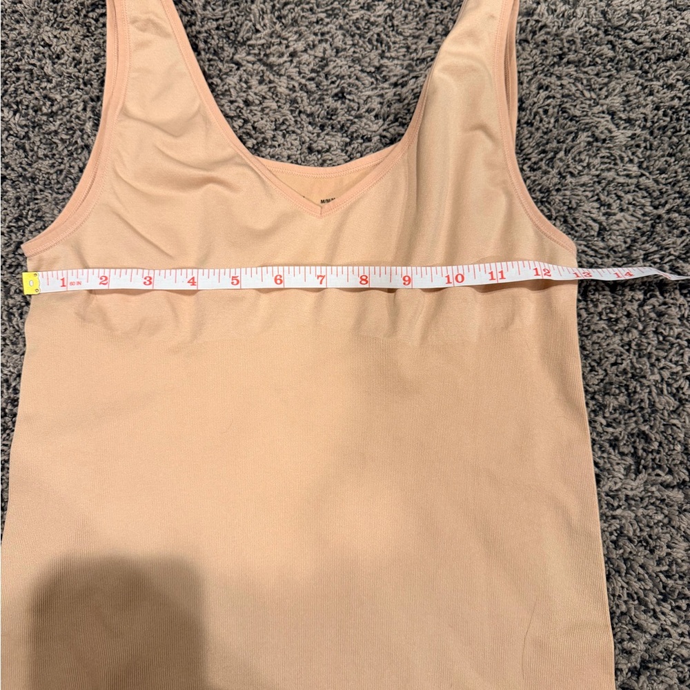 Jockey shaping neutral Beige Tank Top - Sleeveless Scoop Neck